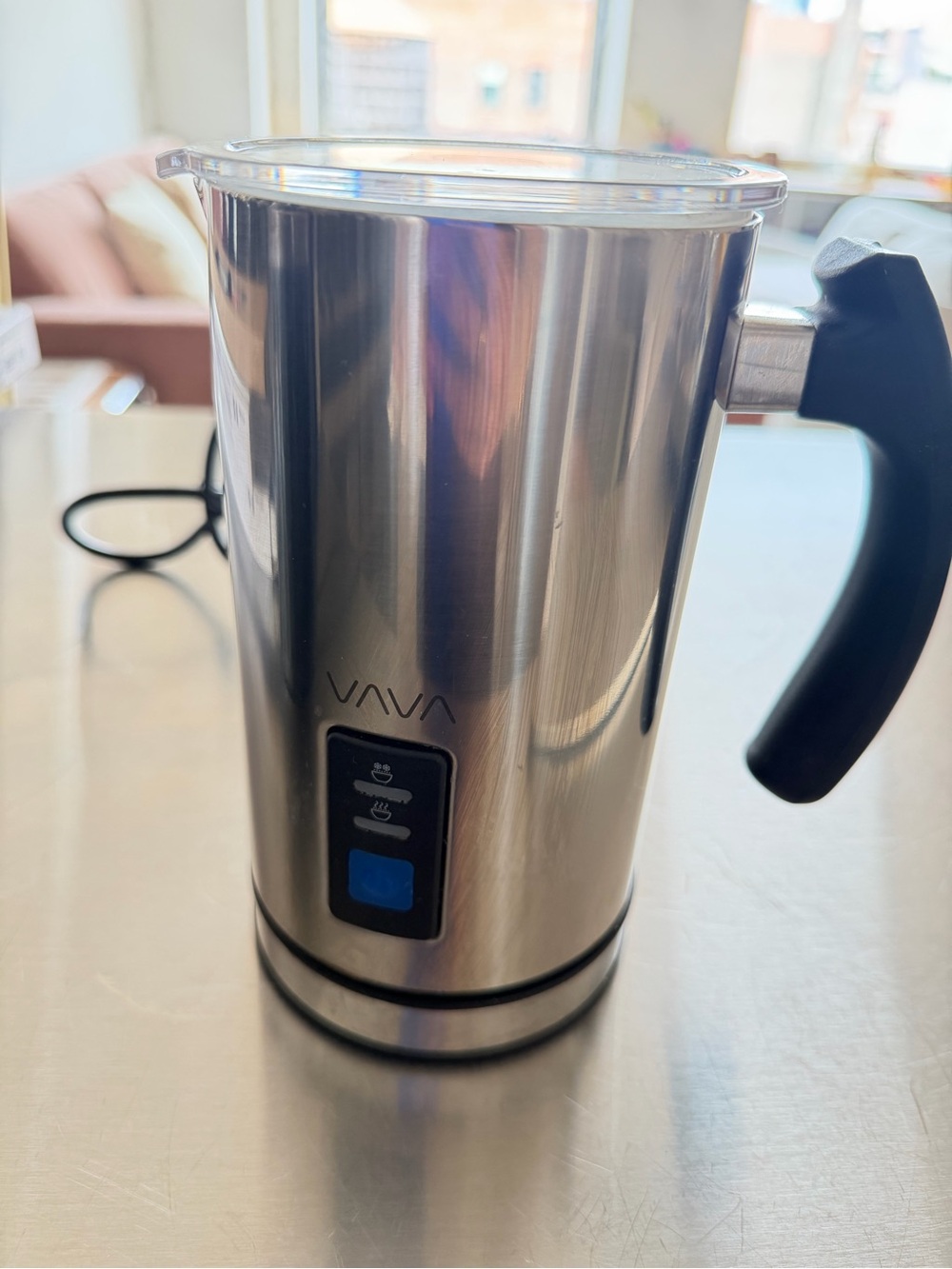 VAVA Stainless Steel Milk Frother - Silver